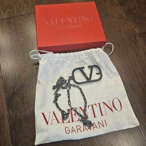 Valentino VLogo Signature chain-link belt